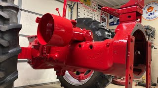 Farmall "Preparation H" Project Episode #11: Installing Brakes, Belt Pulley & Fuel Tank Mounts