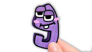 Cool Craft | Paper Alphabet Lore g 💜