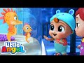 Baby John Vists The Aquarium! | Learning Animals | Little Angel Kids Songs And Nursery Rhymes