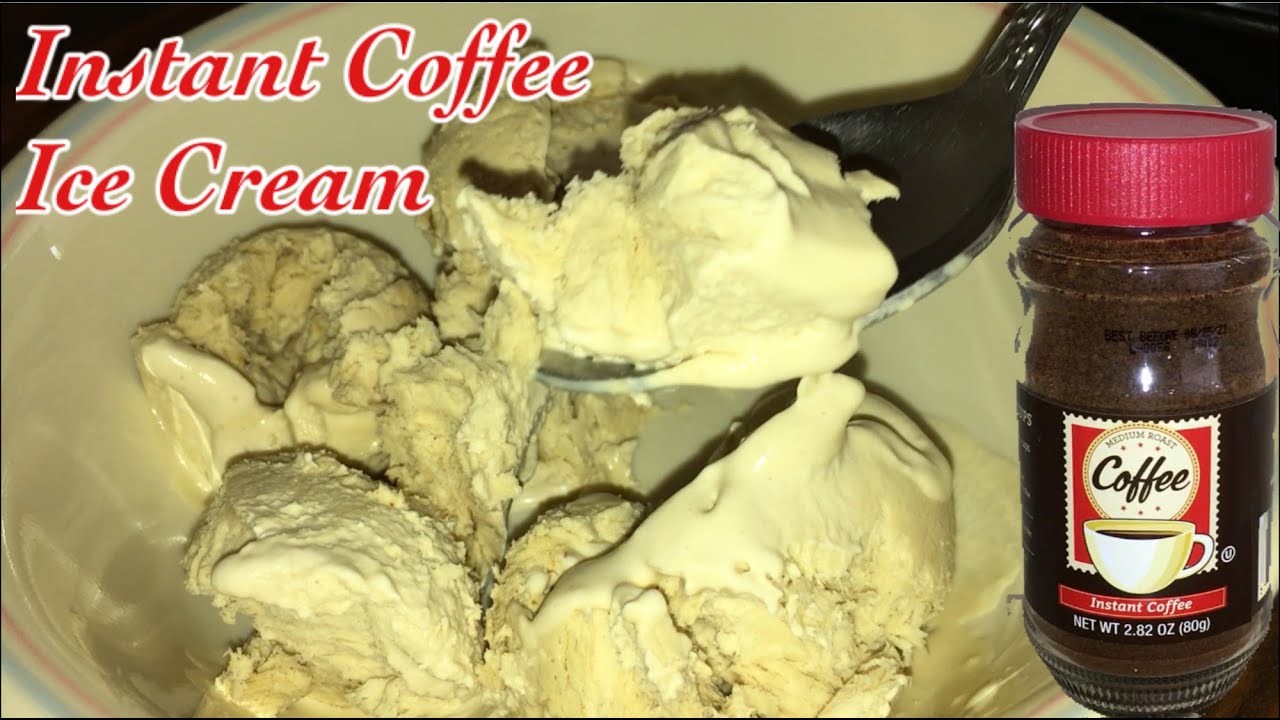 INSTANT COFFEE ICE CREAM MADALI LANG GAWIN AT MASARAP PA! YouTube