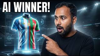 How To Create Argentina/brazil Team Jersey With Ai
