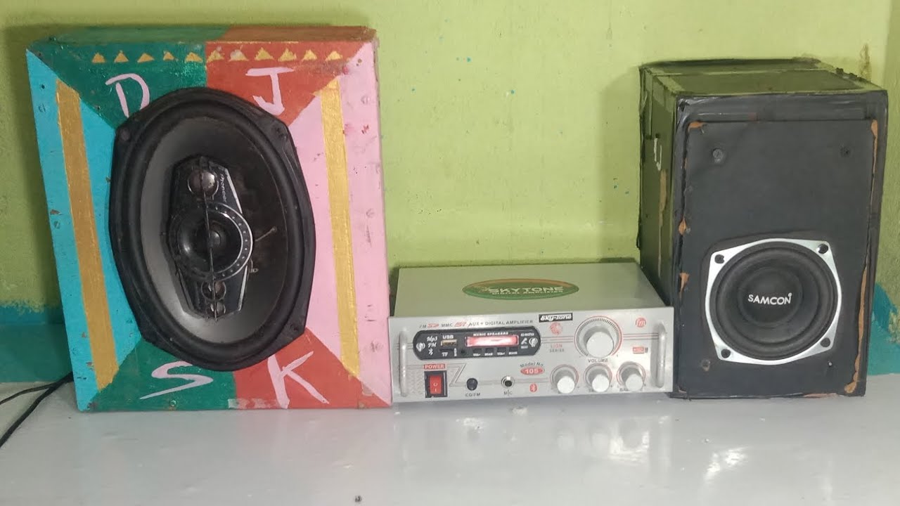 unboxing a amplifier high quality and heavy sound with the amazing