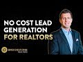 No Cost Lead Generation For Real Estate Agents