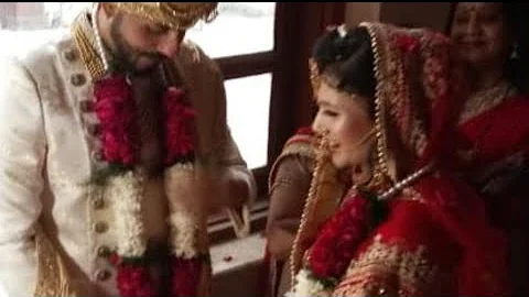 our wedding video 🥺❤️🌎|| binni meghu||long distance se marriage ka safar||love story||15/11/021||