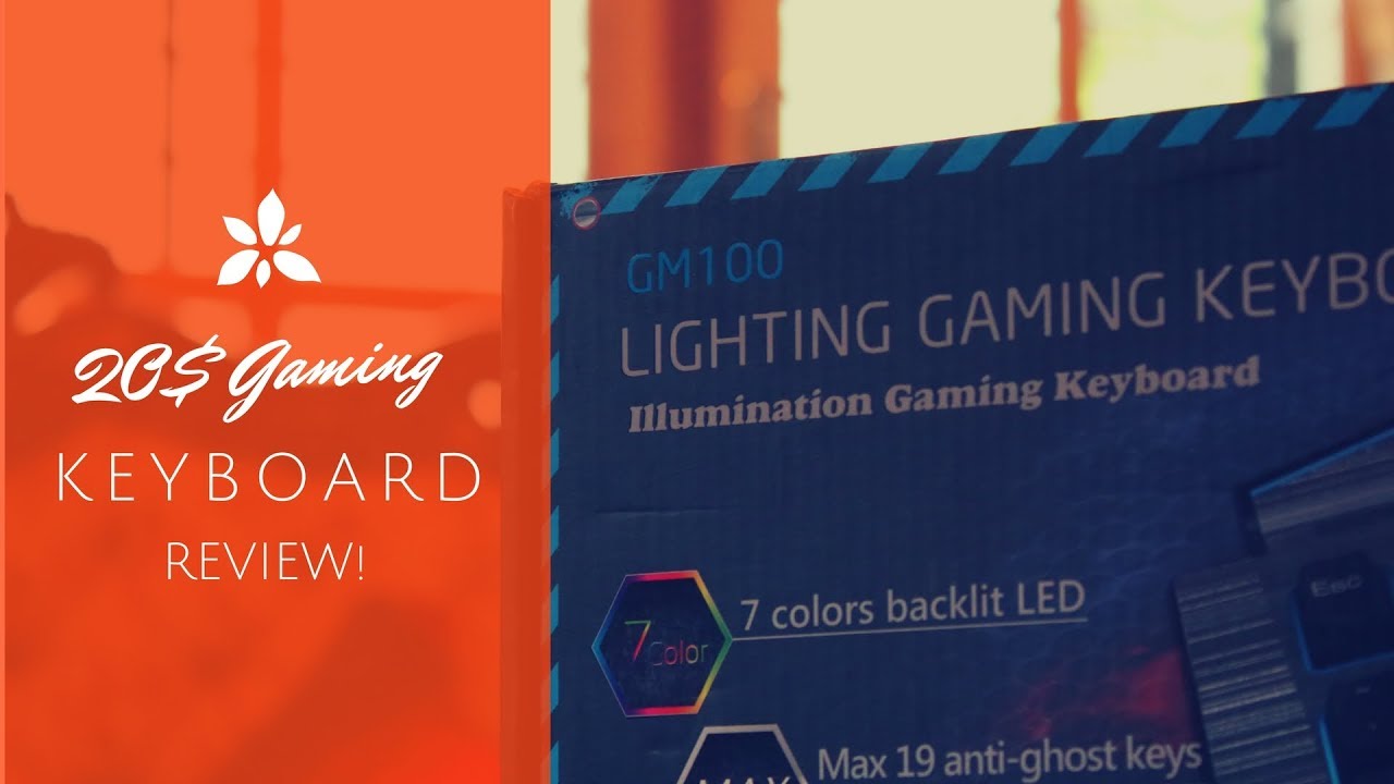 Best Gaming Keyboard under 20 Newman Gaming Keyboard YouTube