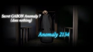 Secret GABON Anomaly 7 | Granny: Mod Pack by Lub 