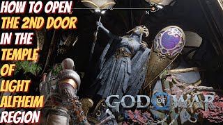 How To Open The 2ND DOOR In The Temple Of Light (ALFHEIM) - God Of War Ragnarök screenshot 3