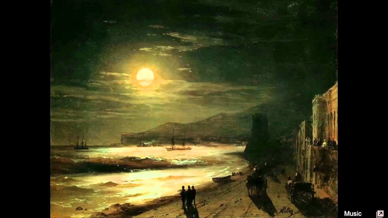 Лунная дорожка айвазовский картина