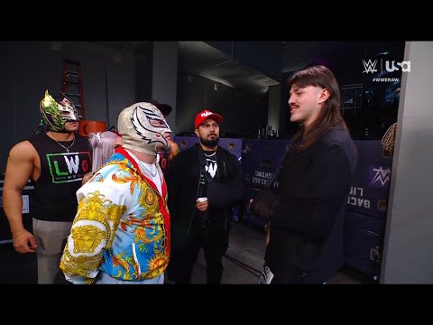 Dominik Mysterio Taunts Rey Mysterio - WWE RAW 4/29/2024