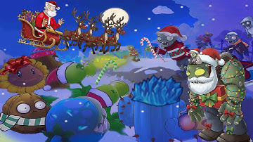 Plants vs Zombies Christmas Edition (Remake) Mod Gameplay