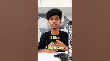 if else vs Switch case Concept in 60 seconds. #programming #coding #60seconds