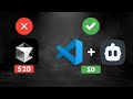 Cursor AI FREE Alternative Unlimited (VS Code + CLINE) | AI Code Editor [HINDI]
