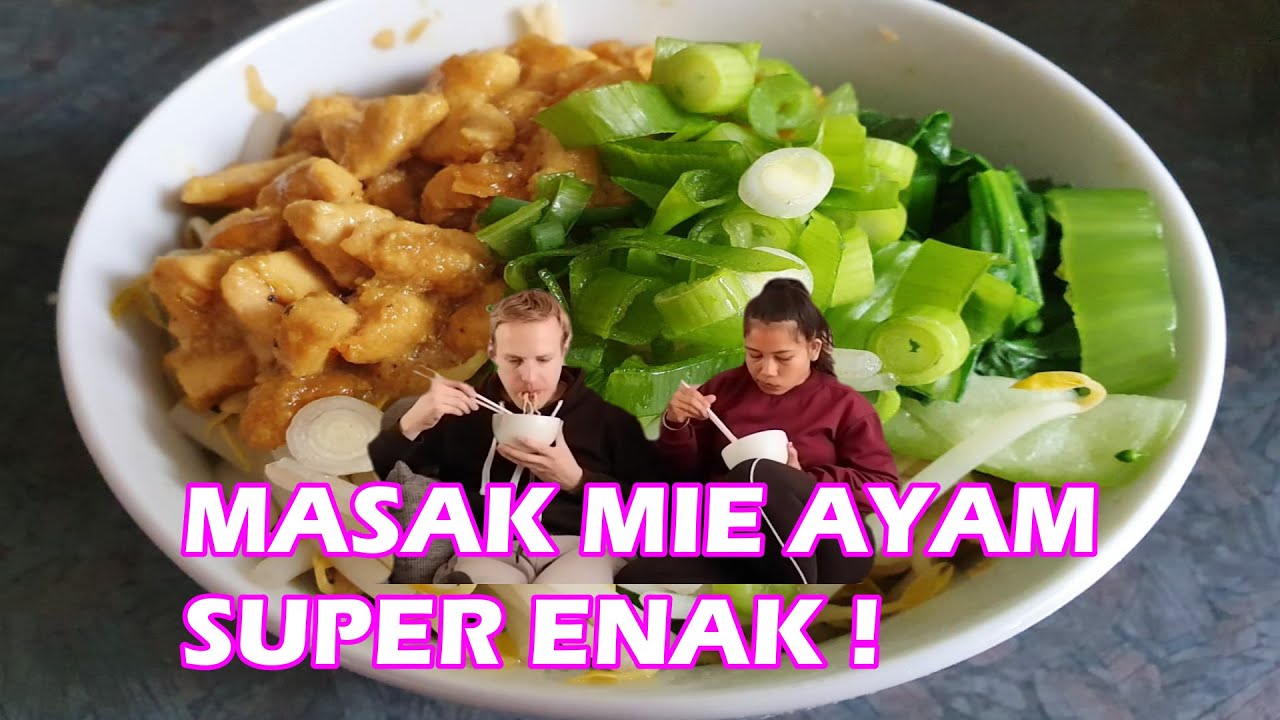 MASAK MIE AYAM SUPER ENAK DI BELANDA ! 