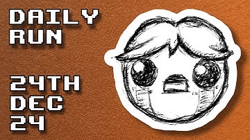 The Binding of Isaac | Daily Run 24th Dec 2024 (Rank: 9️⃣)