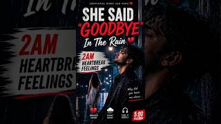 She Said “Goodbye” In The Rain 💔 | Emotional Hindi Sad Song | 2AM Heartbreak Feelings