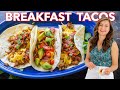 Easy breakfast tacos recipe  two ways