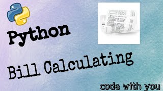 Python Bill Generator