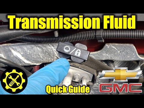 2014 - 2019 Silverado & Sierra: How to Check & Fill Transmission Fluid!