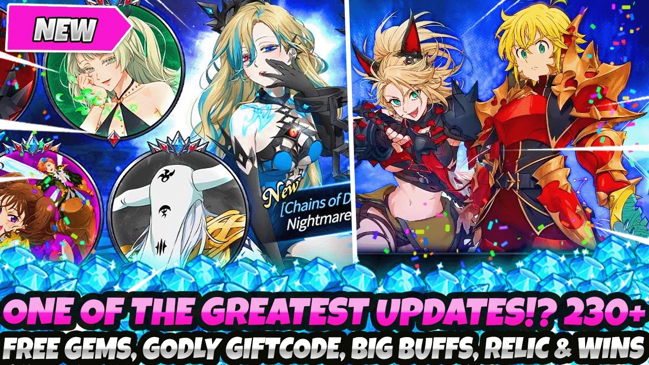 *ОДНО ИЗ ЛУЧШИХ ОБНОВЛЕНИЙ ЗА ВСЮ ИСТОРИЮ!?* Более 230 БЕСПЛАТНЫХ ГЕМОВ, БОЖЕСТВЕННЫЙ ПОДАРОЧНЫЙ ...