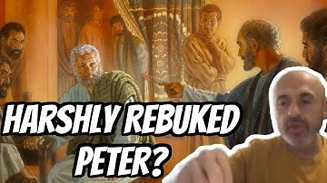Why did the Apostle Paul REBUKE Peter In The Bible? | Sam Shamoun