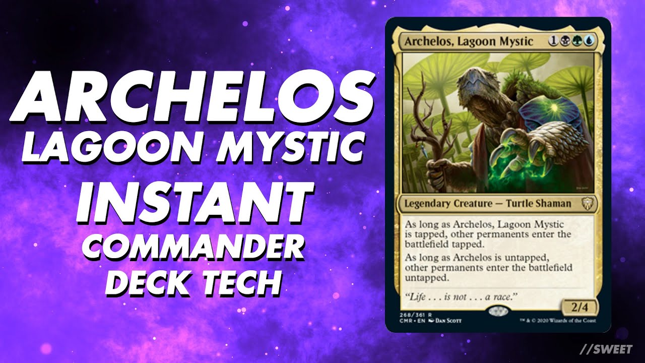 Mtg Archelos Lagoon Mystic Instant Deck Tech Youtube