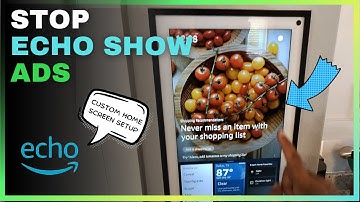 Advertenties niet meer weergeven op het aangepaste startscherm van Echo Show 15
