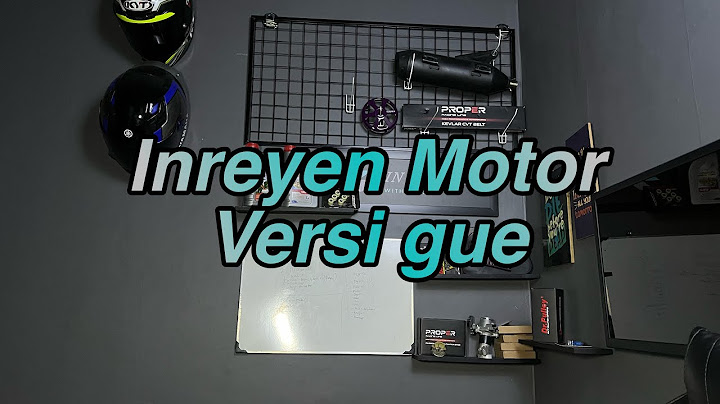 Ryen in motor Versi Gw.. TUTORIAL RYEN MOTOR