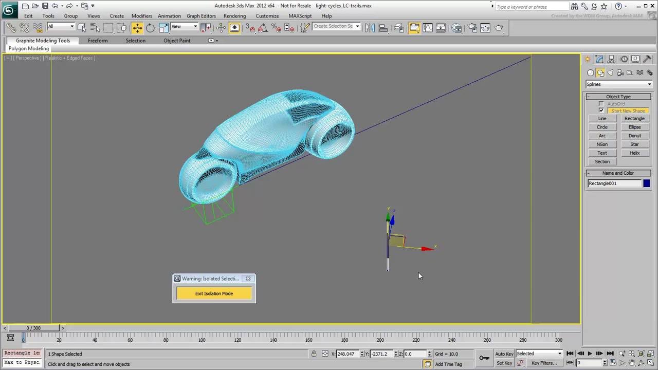 autodesk revit Creating Light Cycle Effects in 3ds Max - Part 4 - Light Trails