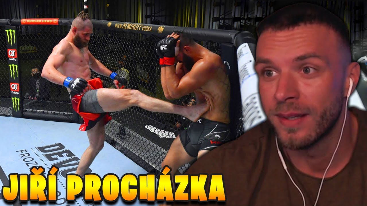RESTT – JIŘÍ PROCHÁZKA A JEHO UFC ZÁPASY | REAKCIA
