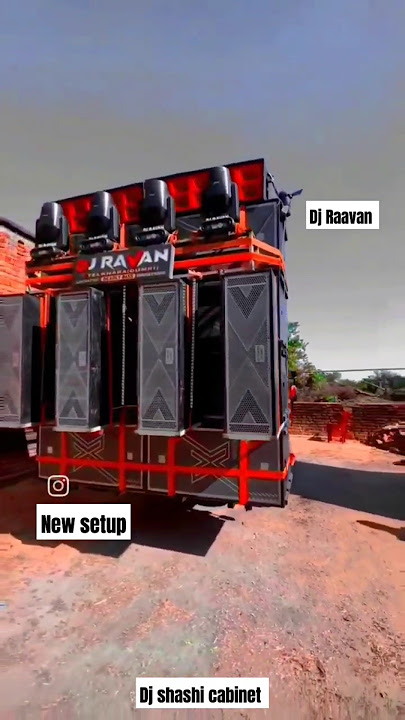 Dj Raavan New Setup 2/21at Dj Shashi Cabinet #dj #djshashijharkhandno1
