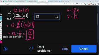 Derivatives Of 𝑒ˣ And Lnx Khan Academy