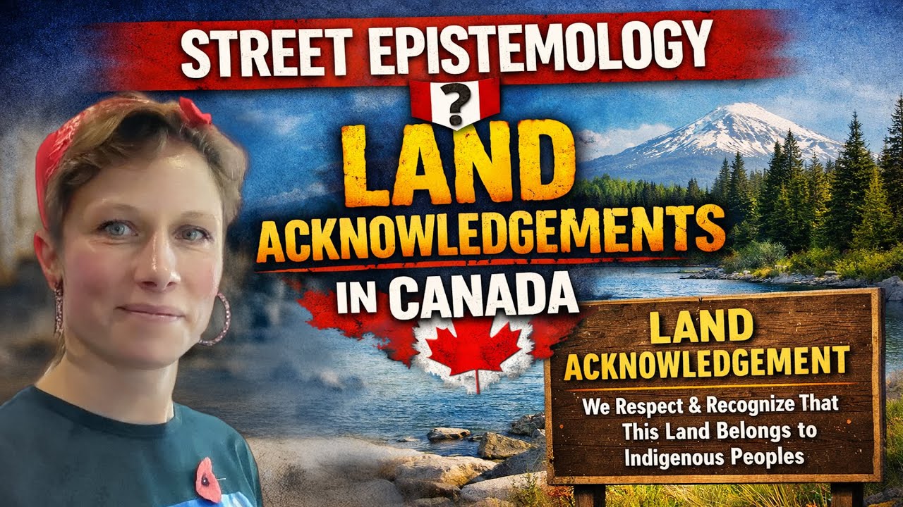 Land Acknowledgements in Canada | Street Epistemology | Katheryn Gladys