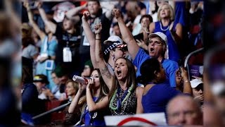 Chaos on Convention Floor: Protests, Boos and Chants of "Bernie" Mark Opening of DNC