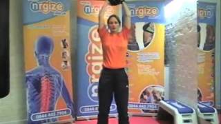 nrgize medicine ball static woodchop.wmv
