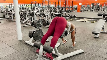 Dumbbell Row Hyperextensions