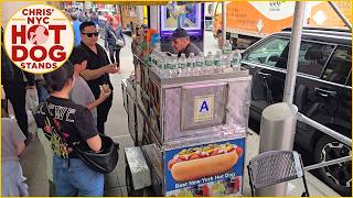 Hidden GEM in TIMES SQUARE?  | NYC Hot Dog Stands