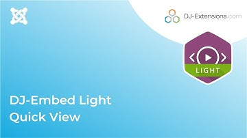 DJ-Embed Light Quick View