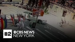 NYPD hunting for driver who struck cyclist in Washington Heights