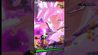LF Super Saiyan Rose One Attack 💦💀 VS Super Saiyan Rage💥⚰️ #dragonballlegends #dbd #blackgoku #fyp