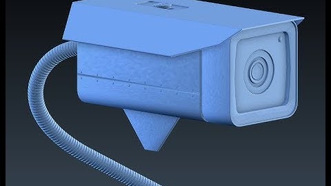 Blender: Modeling a Security Camera