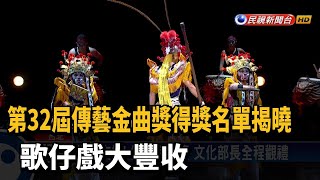 傳藝金曲頒獎! 郭春美母女包辦最佳演員.新秀獎-民視新聞