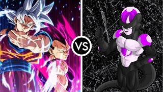 Mui Goku & Ue Vegeta Vs. Black Frieza Death Battle