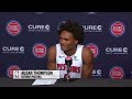 Post-Game Press Conference: Ausar Thompson | Pistons vs Celtics | 10.26.2025