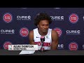 Post-Game Press Conference: Ausar Thompson | Pistons vs Celtics | 10.26.2025