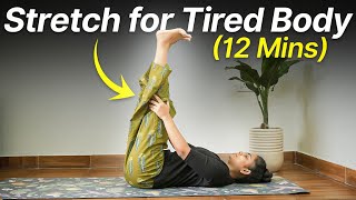 15 Min. Stretch to Sleep Better | Stop Overthinking, Release Tension & Unwind After a Long Day