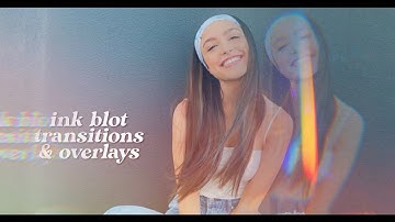 ink splash transitions and overlays! [ videostar ]