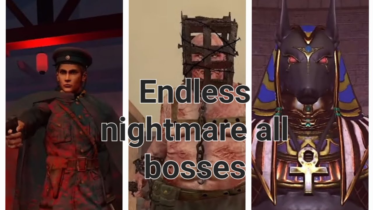 Endless Nightmare series all bosses and endings