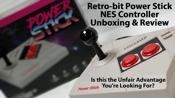 Unboxing and Review of the Retro-bit Power Stick Arcade Stick for the NES and NES Clone Systems