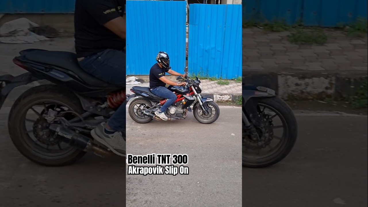 Benelli TNT 300 Akrapovik Slip on Exhaust 