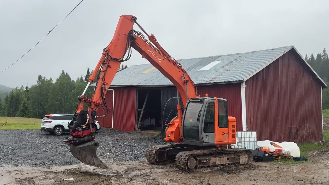 Bandgrävare Hitachi ZX135us